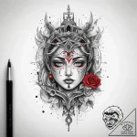 Tattoo sketch holy foundation, tattoo sketch… – tattoo sketch (№1759179598_0, 29.09.2025 20:59) — tattoovalue.net