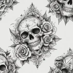 Tattoo sketch fabric with a design, tattoo li… – tattoo sketch (№1759179987_0, 29.09.2025 21:06) — tattoovalue.net