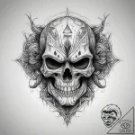 Tattoo sketch element, tattoo line art, sketc… – tattoo sketch (№1759181934_0, 29.09.2025 21:38) — tattoovalue.net