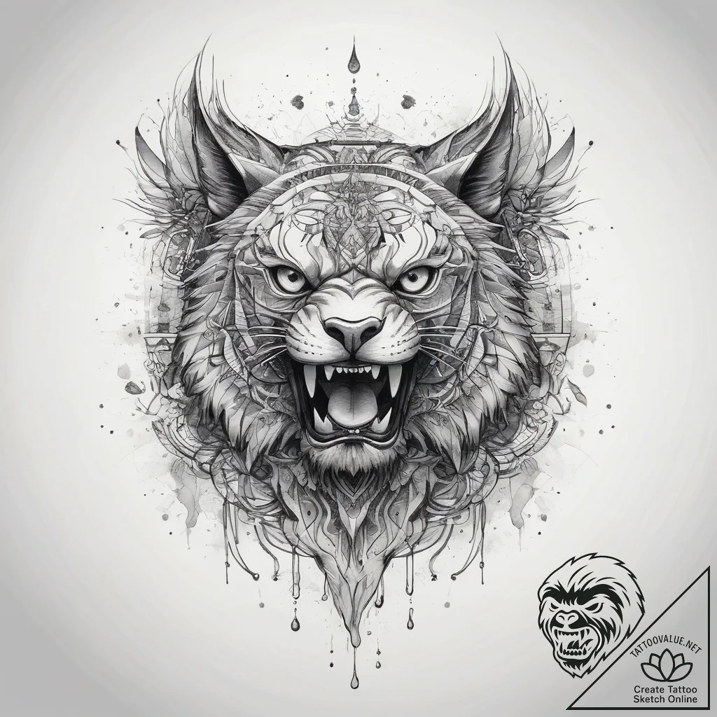 Tattoo sketch snapper, ink illustration for t... - tattoo sketch (№1759183884_0, 29.09.2025 22:11) — tattoovalue.net