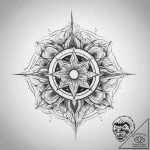 Tattoo sketch cosmic presence, ink illustrati… – tattoo sketch (№1759185055_0, 29.09.2025 22:30) — tattoovalue.net