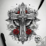 Tattoo sketch a magical ritual, tattoo line a… – tattoo sketch (№1759187207_0, 29.09.2025 23:06) — tattoovalue.net