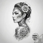 Tattoo sketch body – tattoo sketch (№1759187788_0, 29.09.2025 23:16) — tattoovalue.net