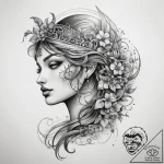 Tattoo sketch air, concept art for tattoo, bl… – tattoo sketch (№1759187982_0, 29.09.2025 23:19) — tattoovalue.net