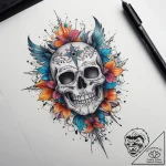 Tattoo sketch universe, ink illustration for… – tattoo sketch (№1759188373_0, 29.09.2025 23:26) — tattoovalue.net
