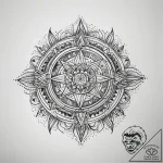 Tattoo sketch cosmic representation, tattoo f… – tattoo sketch (№1759192469_0, 30.09.2025 00:34) — tattoovalue.net
