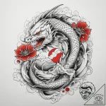 Tattoo sketch amberjack, tattoo drawing outli… – tattoo sketch (№1759194226_0, 30.09.2025 01:03) — tattoovalue.net