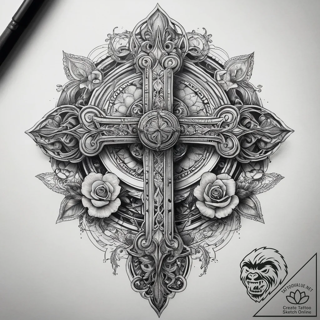 Tattoo sketch ambition, concept art for tatto... - tattoo sketch (№1759197329_0, 30.09.2025 01:55) — tattoovalue.net