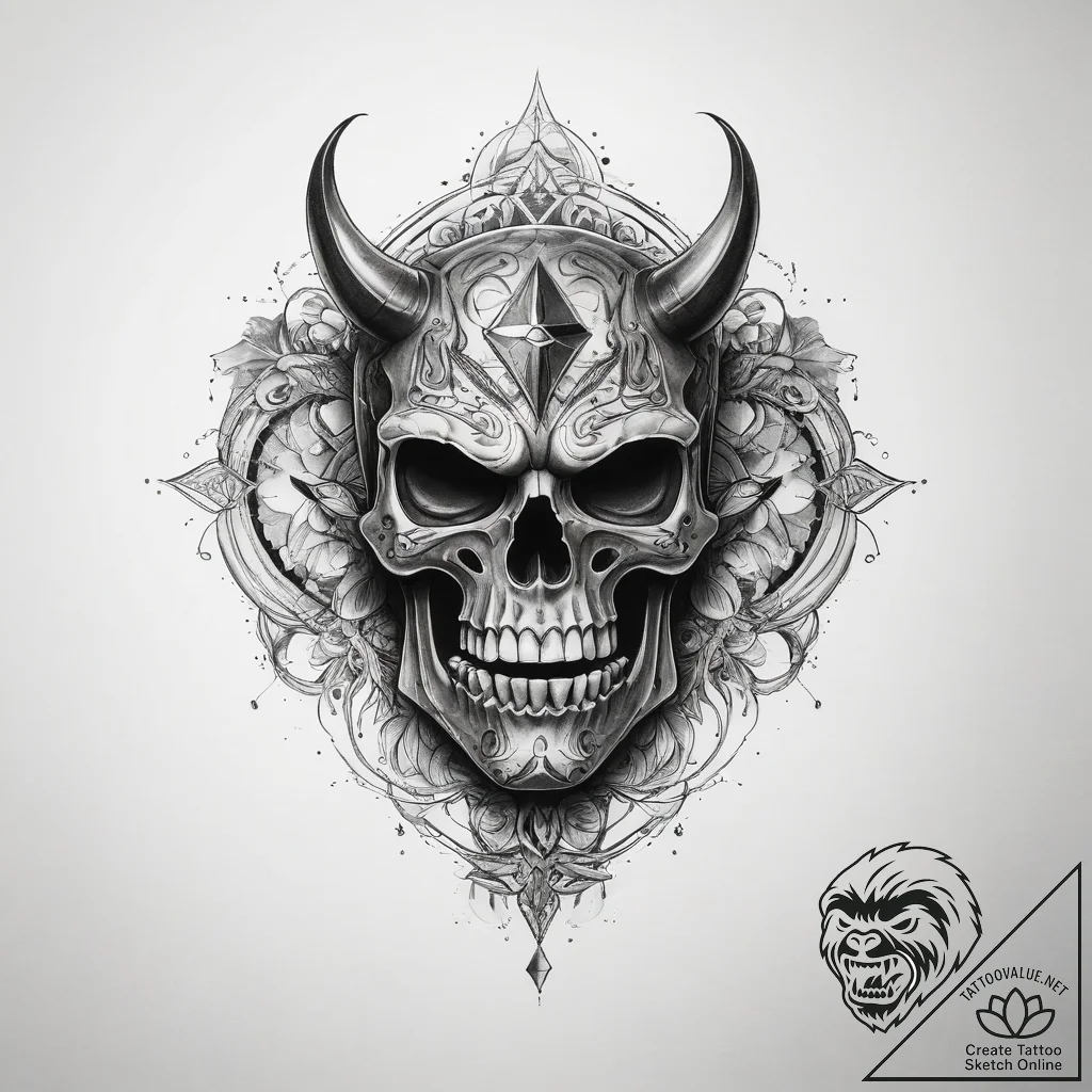 Tattoo sketch obsidian - tattoo sketch (№1759197715_0, 30.09.2025 02:01) — tattoovalue.net