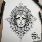 Tattoo sketch small earring tattoo, tattoo li… – tattoo sketch (№1759202373_0, 30.09.2025 03:19) — tattoovalue.net