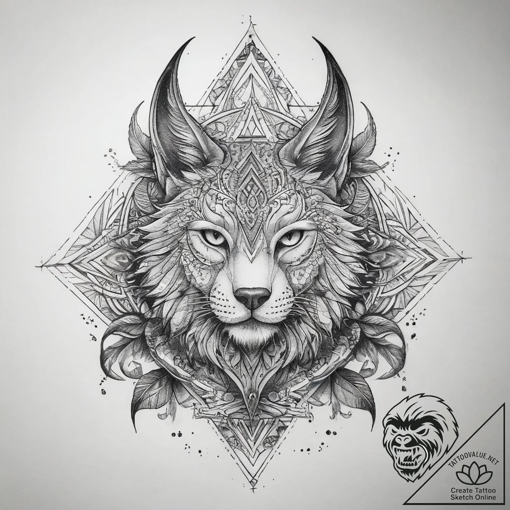 Tattoo sketch mystical tale, artistic tattoo... - tattoo sketch (№1759203734_0, 30.09.2025 03:42) — tattoovalue.net