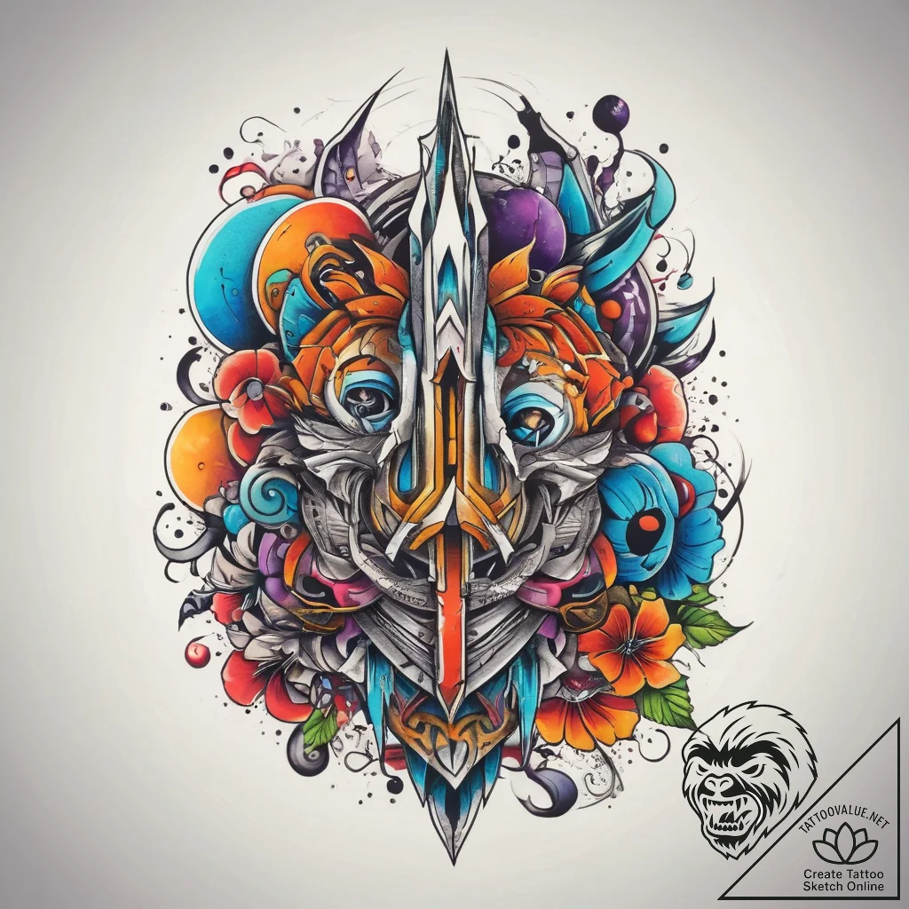 Tattoo sketch spire, tattoo sketch design, vi... - tattoo sketch (№1759203928_0, 30.09.2025 03:45) — tattoovalue.net