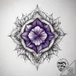 Tattoo sketch amethyst – tattoo sketch (№1759209947_0, 30.09.2025 05:25) — tattoovalue.net