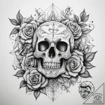 Tattoo sketch makeup tattoo, tattoo flash she… – tattoo sketch (№1759213648_0, 30.09.2025 06:27) — tattoovalue.net