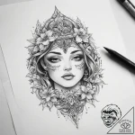 Tattoo sketch glass – tattoo sketch (№1759214039_0, 30.09.2025 06:33) — tattoovalue.net
