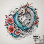 Tattoo sketch череп с созвездием, artistic ta… – tattoo sketch (№1759214626_0, 30.09.2025 06:43) — tattoovalue.net