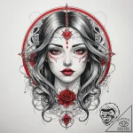 Tattoo sketch dark, concept art for tattoo, o… – tattoo sketch (№1759224091_0, 30.09.2025 09:21) — tattoovalue.net