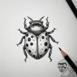 Tattoo sketch ladybird, tattoo flash sheet de… – tattoo sketch (№1759226059_0, 30.09.2025 09:54) — tattoovalue.net