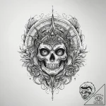 Tattoo sketch cosmic root, tattoo sketch desi… – tattoo sketch (№1759229606_0, 30.09.2025 10:53) — tattoovalue.net
