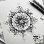 Tattoo sketch cosmos, concept art for tattoo,… – tattoo sketch (№1759230194_0, 30.09.2025 11:03) — tattoovalue.net