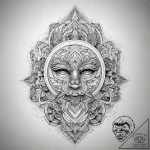 Tattoo sketch steel, ink illustration for tat… – tattoo sketch (№1759230392_0, 30.09.2025 11:06) — tattoovalue.net
