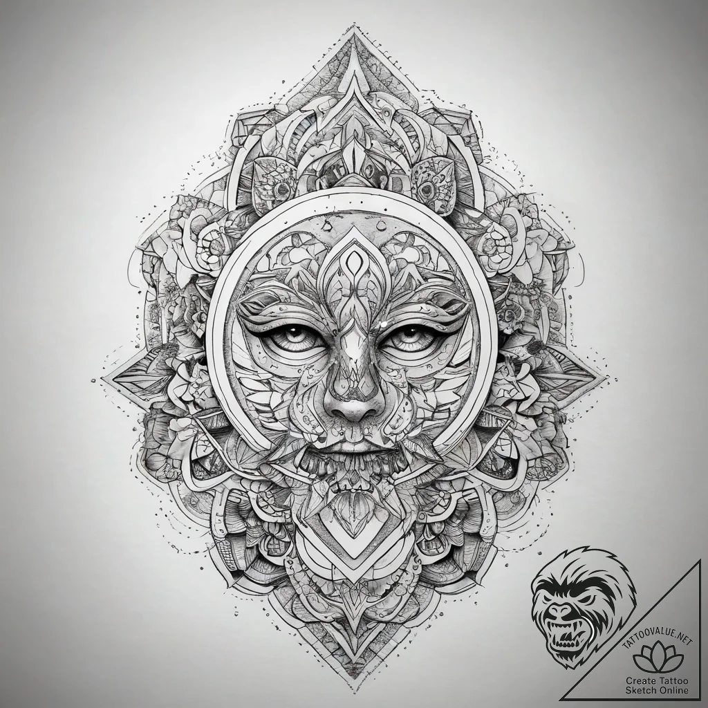 Tattoo sketch steel, ink illustration for tat... - tattoo sketch (№1759230392_0, 30.09.2025 11:06) — tattoovalue.net