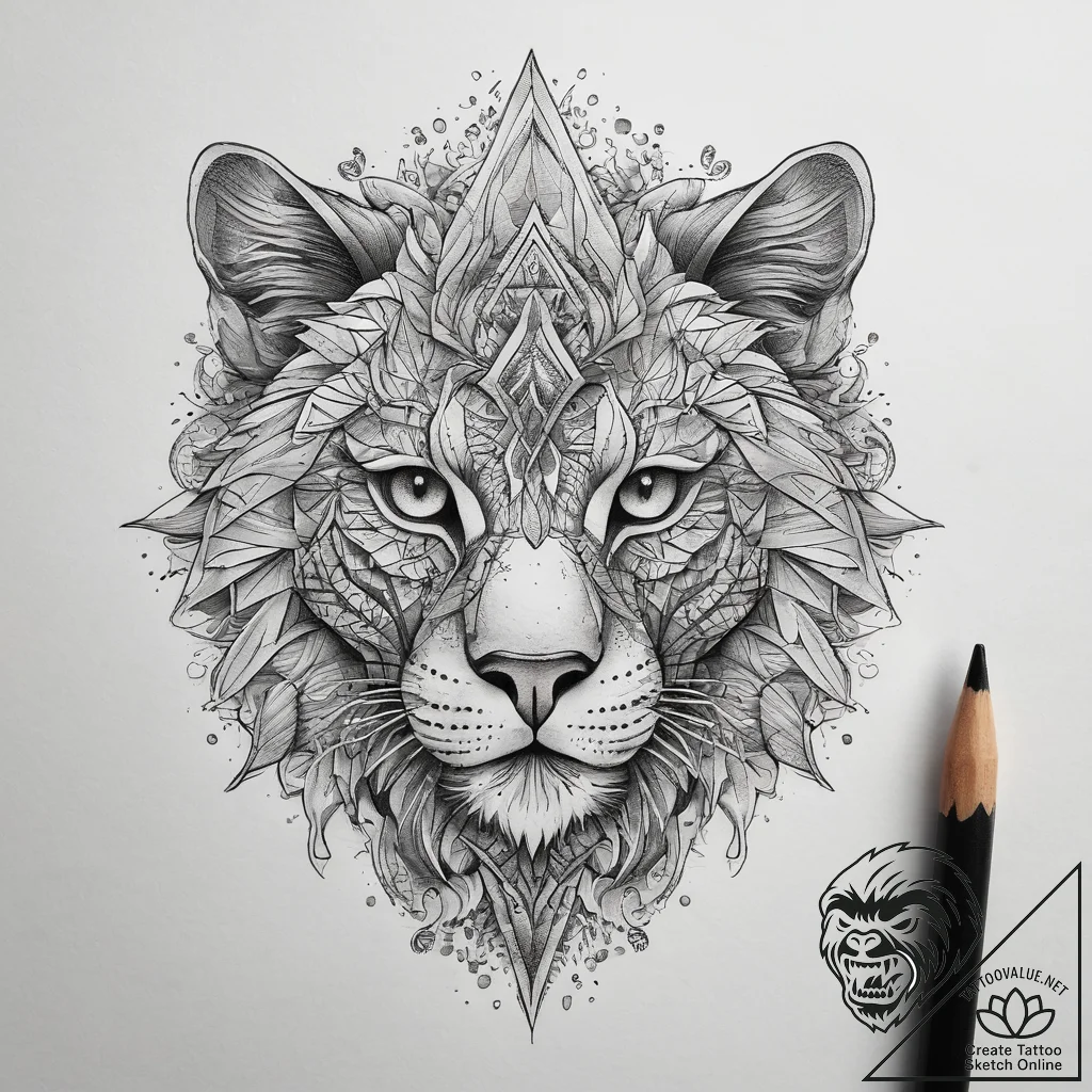 Tattoo sketch crystal, tattoo line art, on a... - tattoo sketch (№1759233586_0, 30.09.2025 11:59) — tattoovalue.net