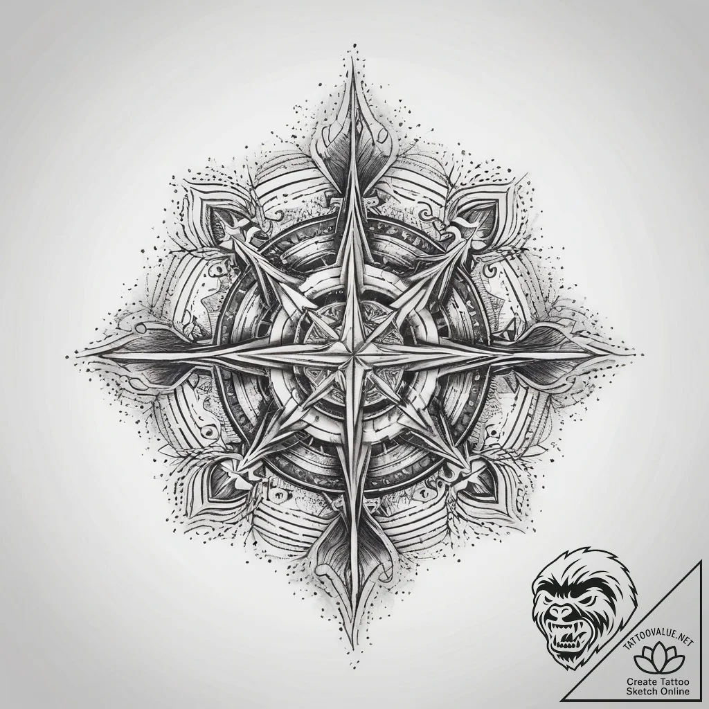 Tattoo sketch cosmic ground, tattoo drawing o... - tattoo sketch (№1759236329_0, 30.09.2025 12:45) — tattoovalue.net