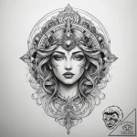 Tattoo sketch cosmic beginning, tattoo sketch… – tattoo sketch (№1759240239_0, 30.09.2025 13:50) — tattoovalue.net