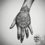 Tattoo sketch hand – tattoo sketch (№1759242580_0, 30.09.2025 14:29) — tattoovalue.net