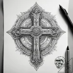 Tattoo sketch blessed light, tattoo line art,… – tattoo sketch (№1759247901_0, 30.09.2025 15:58) — tattoovalue.net
