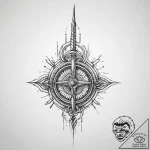 Tattoo sketch needle – tattoo sketch (№1759338427_0, 01.10.2025 17:07) — tattoovalue.net