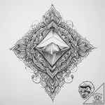 Tattoo sketch ring with a diamond, tattoo dra… – tattoo sketch (№1759339422_0, 01.10.2025 17:23) — tattoovalue.net