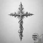 Tattoo sketch tour guide walking stick, artis… – tattoo sketch (№1759343569_0, 01.10.2025 18:32) — tattoovalue.net