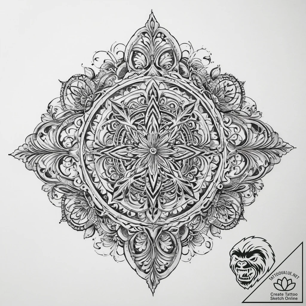 Tattoo sketch shadow, concept art for tattoo,... - tattoo sketch (№1759343766_0, 01.10.2025 18:36) — tattoovalue.net