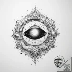 Tattoo sketch cosmic land – tattoo sketch (№1759344951_0, 01.10.2025 18:55) — tattoovalue.net