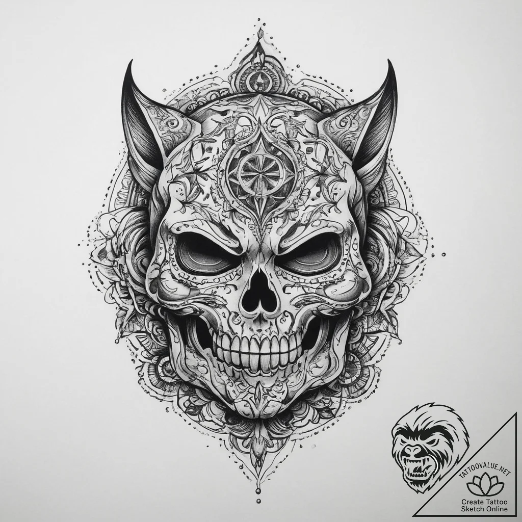 Tattoo sketch red, tattoo sketch design, bold... - tattoo sketch (№1759353872_0, 01.10.2025 21:24) — tattoovalue.net