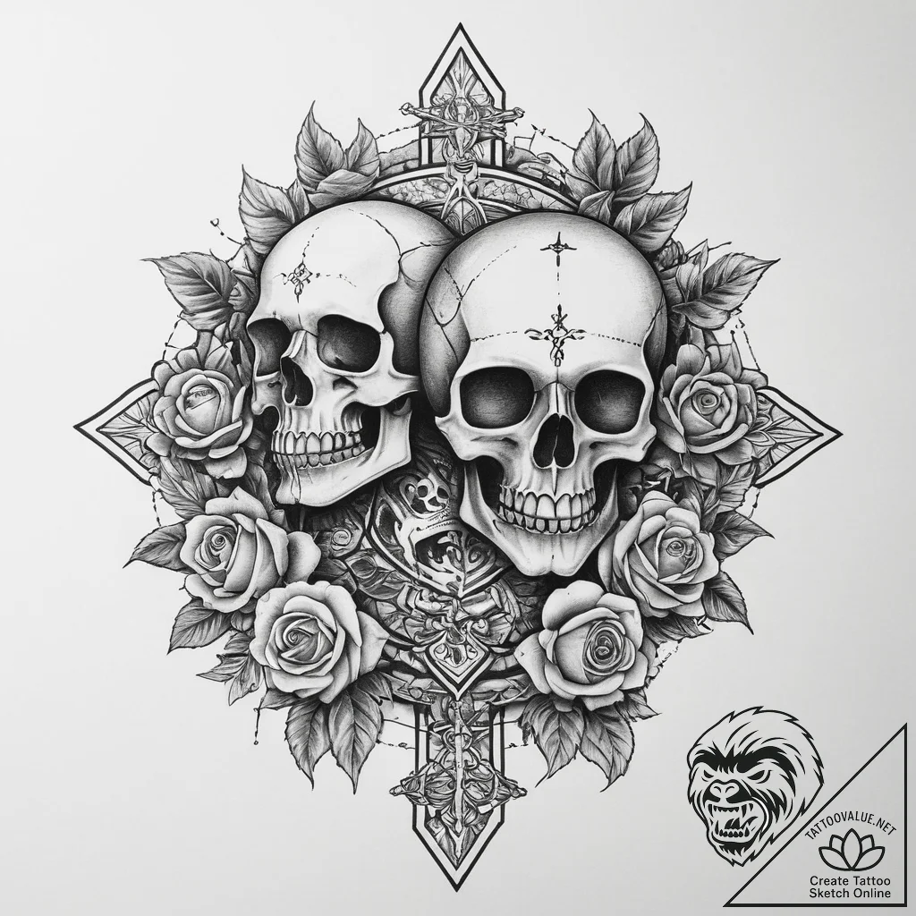 Tattoo sketch ceramic, tattoo drawing outline... - tattoo sketch (№1759354266_0, 01.10.2025 21:31) — tattoovalue.net