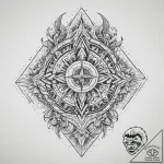 Tattoo sketch “never surrender”, concept art… – tattoo sketch (№1759367789_0, 02.10.2025 01:16) — tattoovalue.net