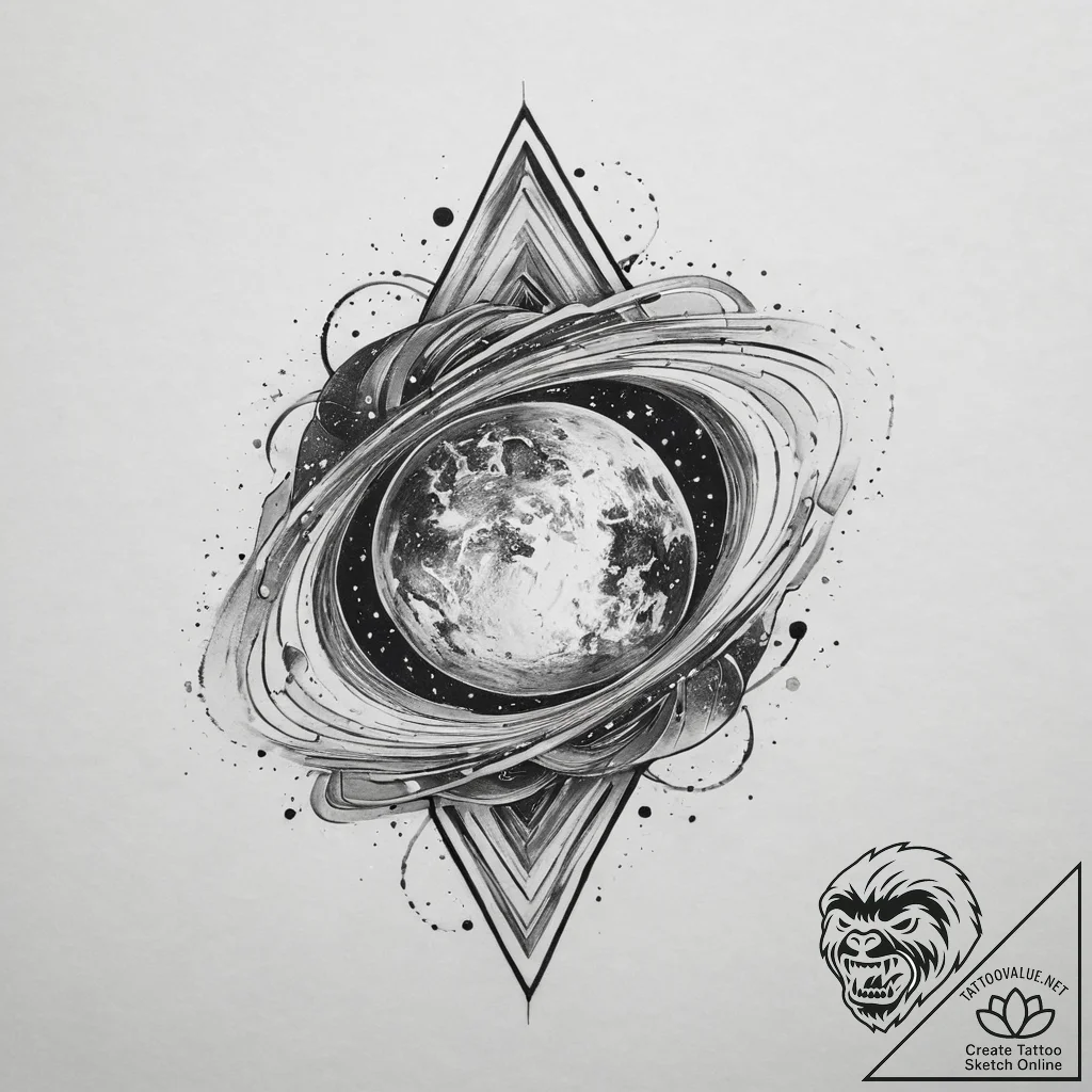 Tattoo sketch узор в виде галактики, tattoo s... - tattoo sketch (№1759368186_0, 02.10.2025 01:23) — tattoovalue.net