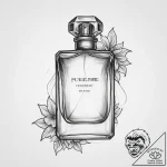 Tattoo sketch perfume tattoo, concept art for… – tattoo sketch (№1759368586_0, 02.10.2025 01:29) — tattoovalue.net