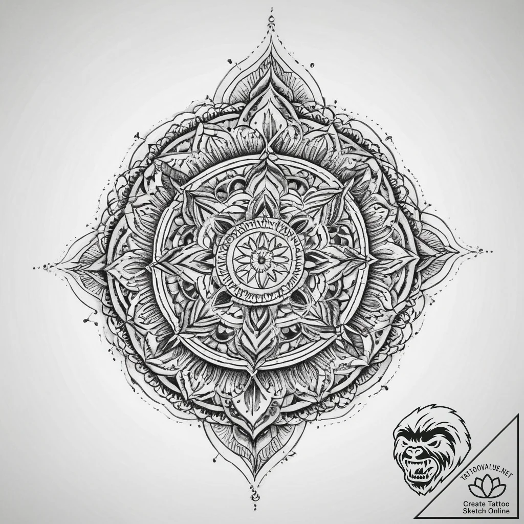 Tattoo sketch kingdom, tattoo sketch design,... - tattoo sketch (№1759368982_0, 02.10.2025 01:36) — tattoovalue.net