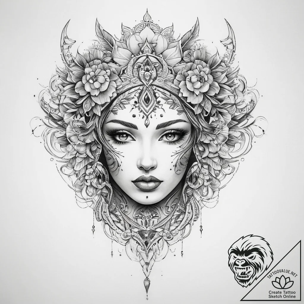 Tattoo sketch duplicate - tattoo sketch (№1759375738_0, 02.10.2025 03:28) — tattoovalue.net