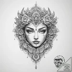 Tattoo sketch hidden – tattoo sketch (№1759375935_0, 02.10.2025 03:32) — tattoovalue.net