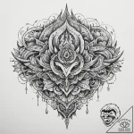 Tattoo sketch abstract lines, tattoo flash sh… – tattoo sketch (№1759377724_0, 02.10.2025 04:02) — tattoovalue.net