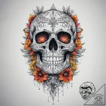 Tattoo sketch skeleton, tattoo sketch design,… – tattoo sketch (№1759380118_0, 02.10.2025 04:41) — tattoovalue.net