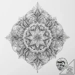 Tattoo sketch amaranth, tattoo line art, blac… – tattoo sketch (№1759385689_0, 02.10.2025 06:14) — tattoovalue.net