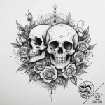 Tattoo sketch cosmic space, ink illustration… – tattoo sketch (№1759390261_0, 02.10.2025 07:31) — tattoovalue.net