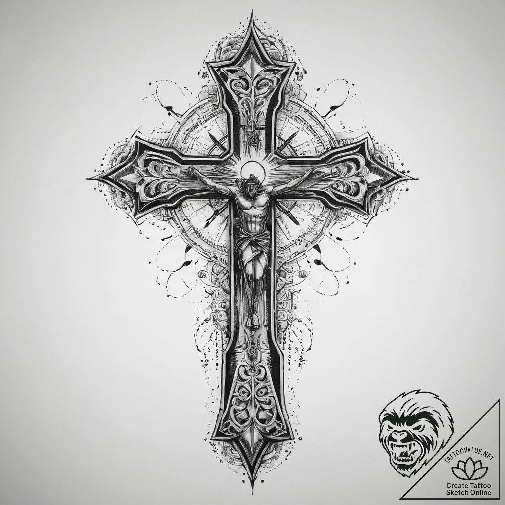 Tattoo sketch universe, artistic tattoo sketc... - tattoo sketch (№1759391456_0, 02.10.2025 07:50) — tattoovalue.net