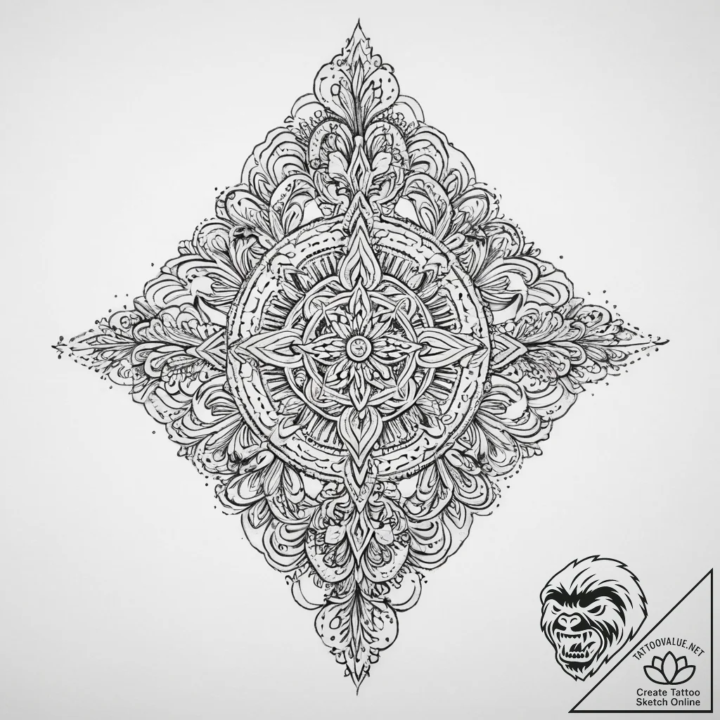 Home & comfort, tattoo line art, black outlin... - tattoo sketch (№1759391654_0, 02.10.2025 07:54) — tattoovalue.net